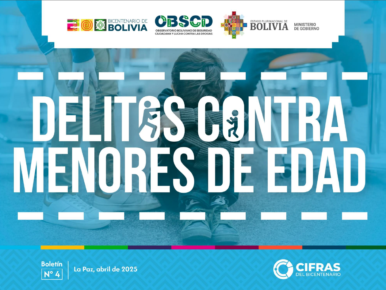 Delitos contra menores de edad – Boletín N° 4 (1er trim. 2025)