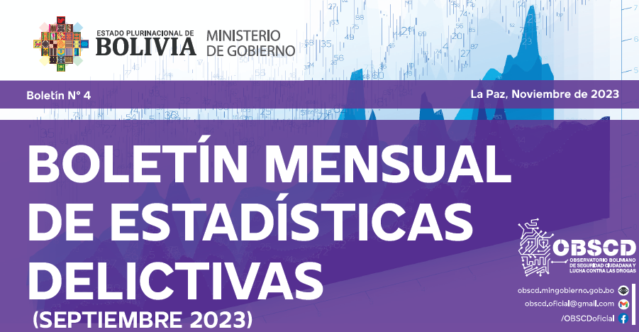 BOLETIN: DELITOS DE VIOLENCIA FAMILIAR (Septiembre 2023)