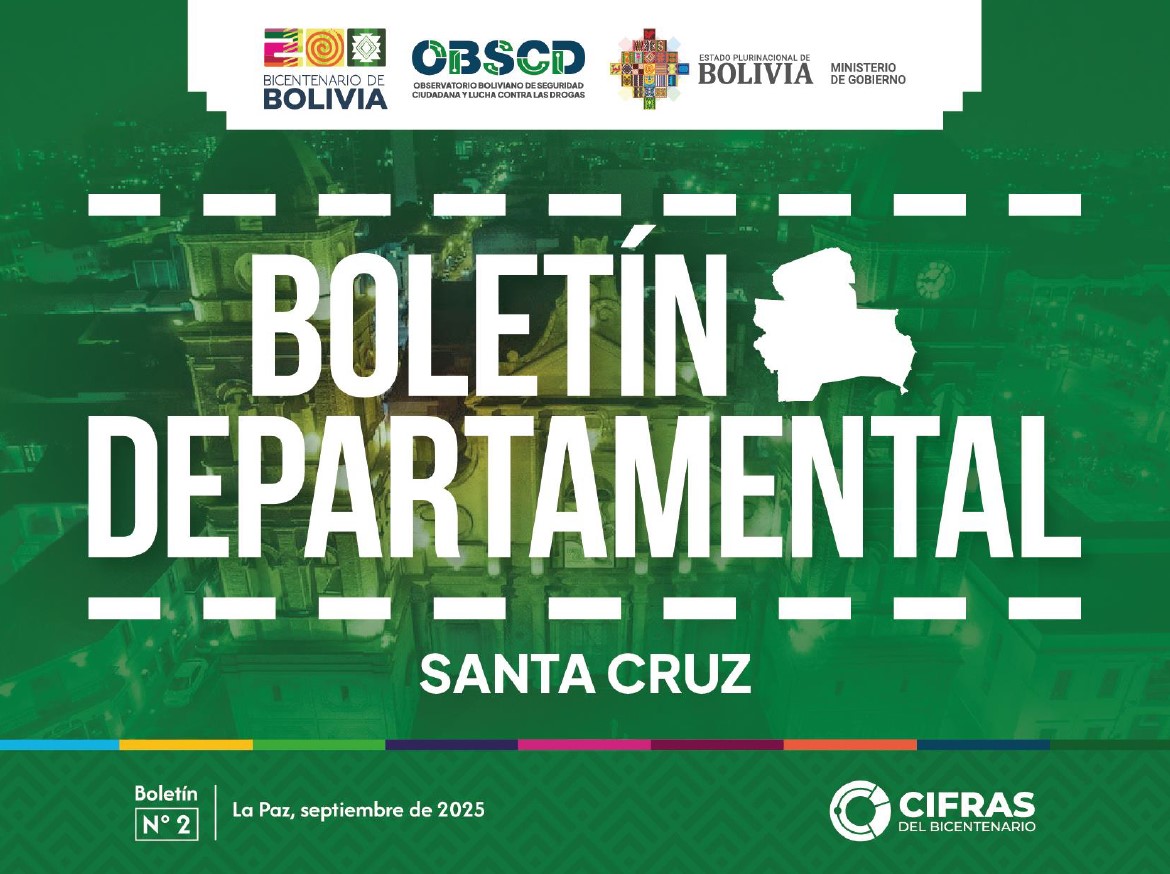 Boletín departamental: Santa Cruz – 2025
