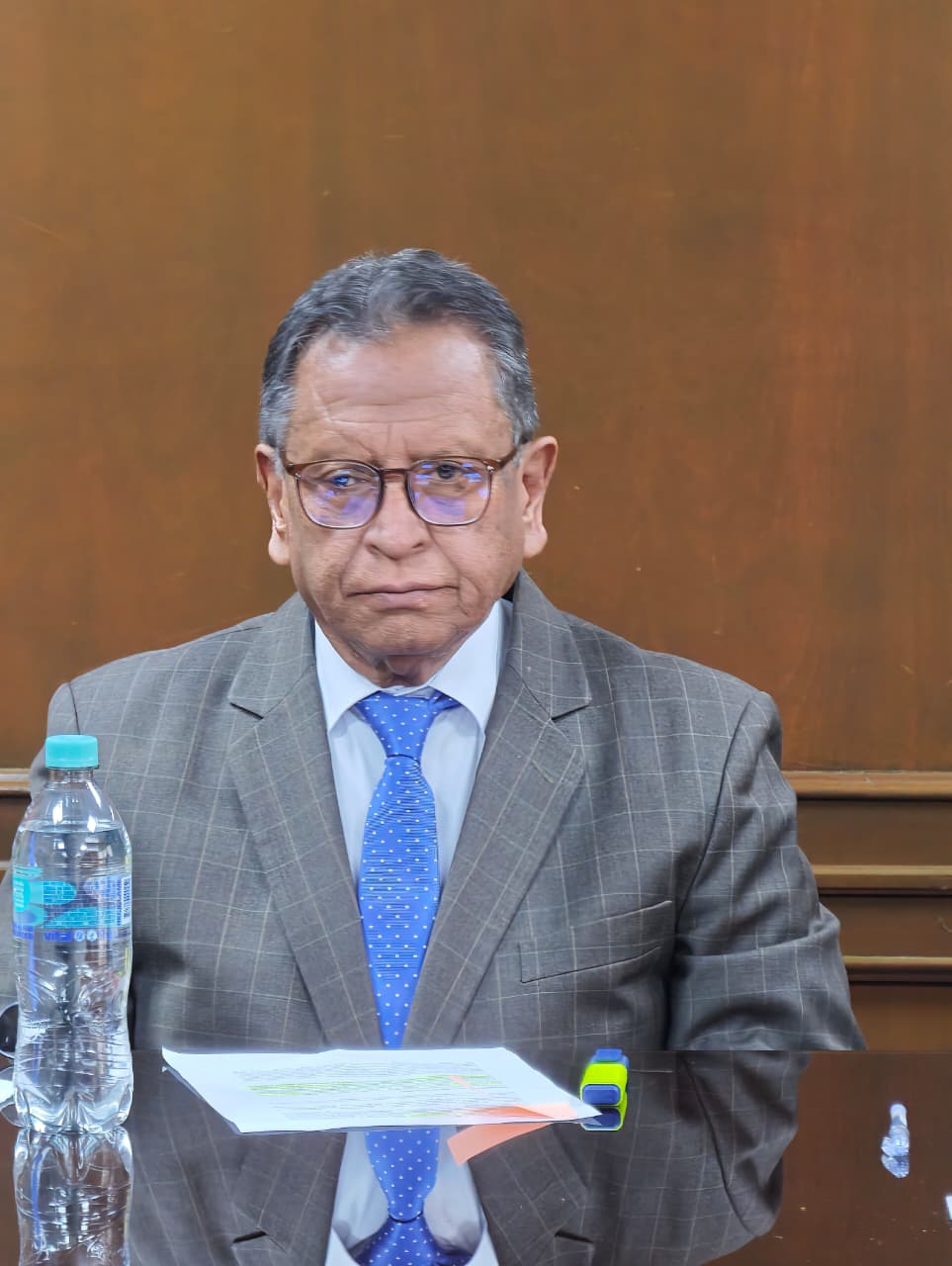 Ministro de Gobierno - Dr. Marco Antonio Oviedo.
